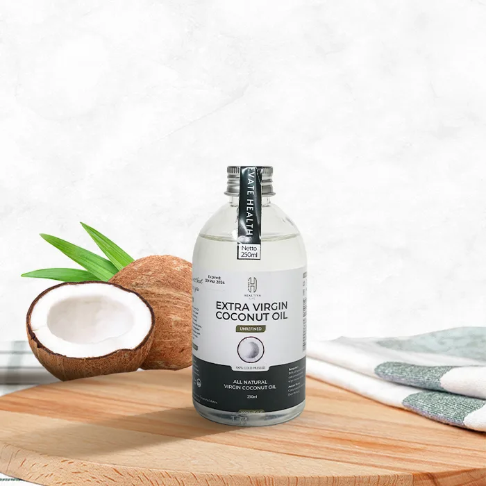 HEALTIVA VCO 250ml Minyak Kelapa Murni Extra Virgin Coconut Oil