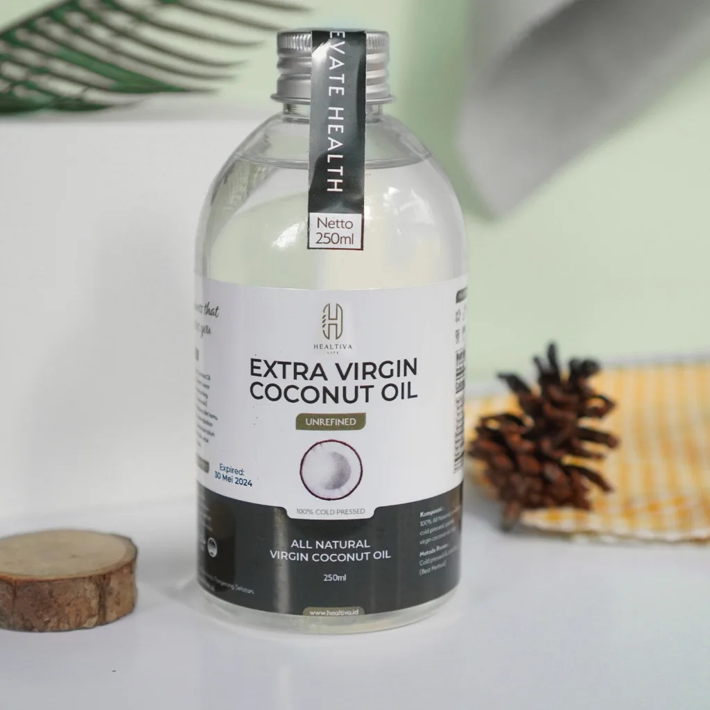 HEALTIVA VCO 250ml Minyak Kelapa Murni Extra Virgin Coconut Oil