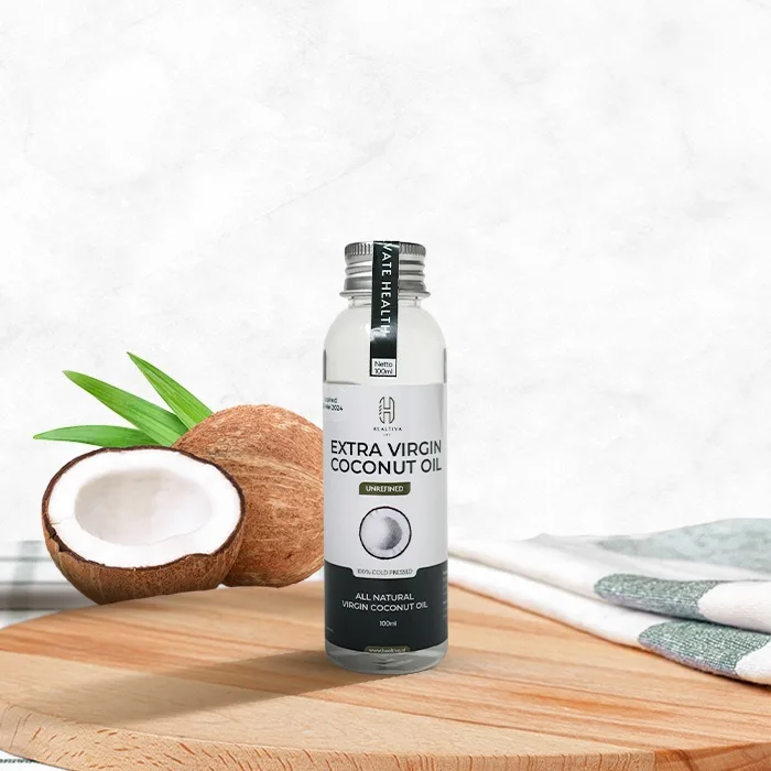 HEALTIVA VCO 100ml Minyak Kelapa Murni Extra Virgin Coconut Oil