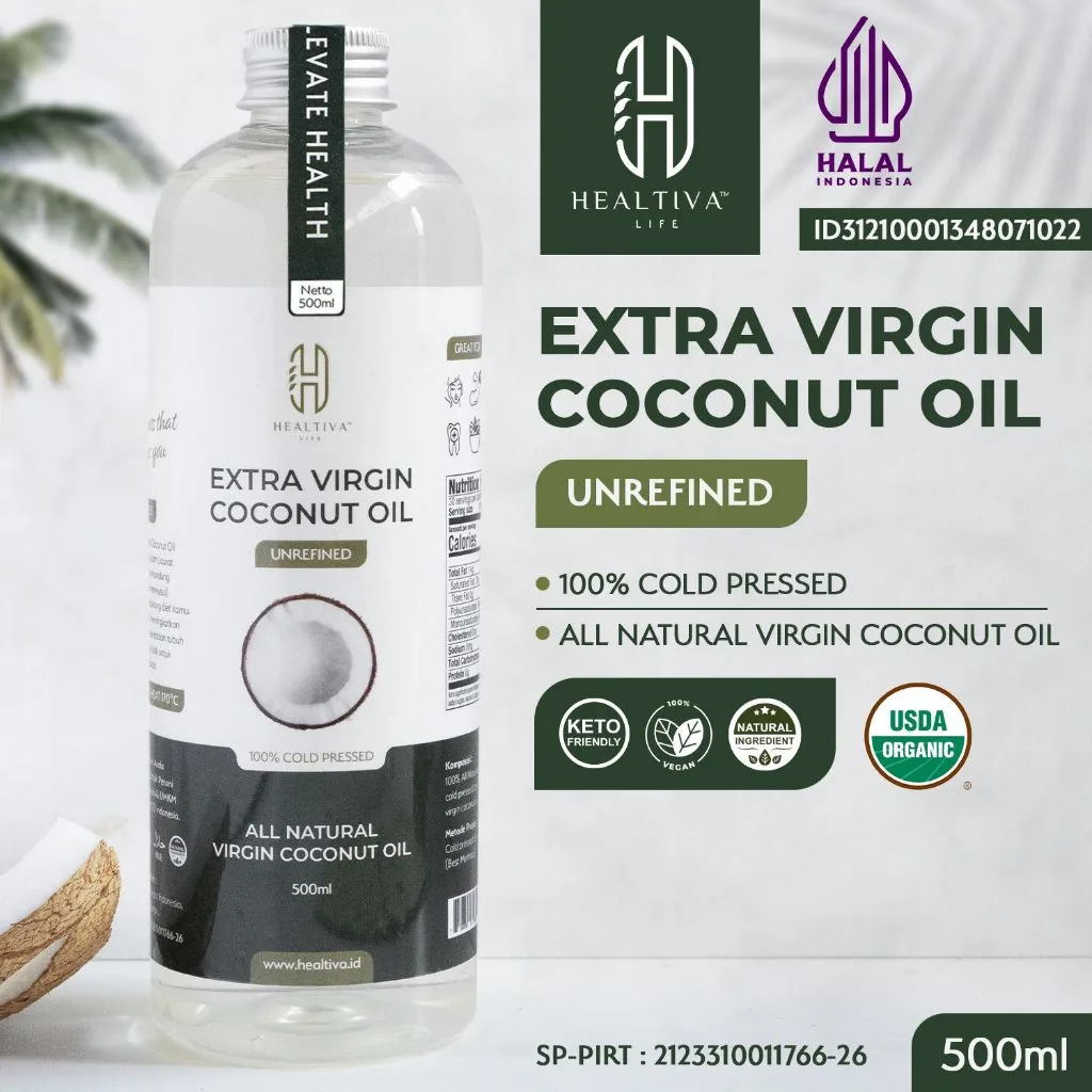 VCO Virgin Coconut Oil 500ml Minyak Kelapa Murni Coconut Oil