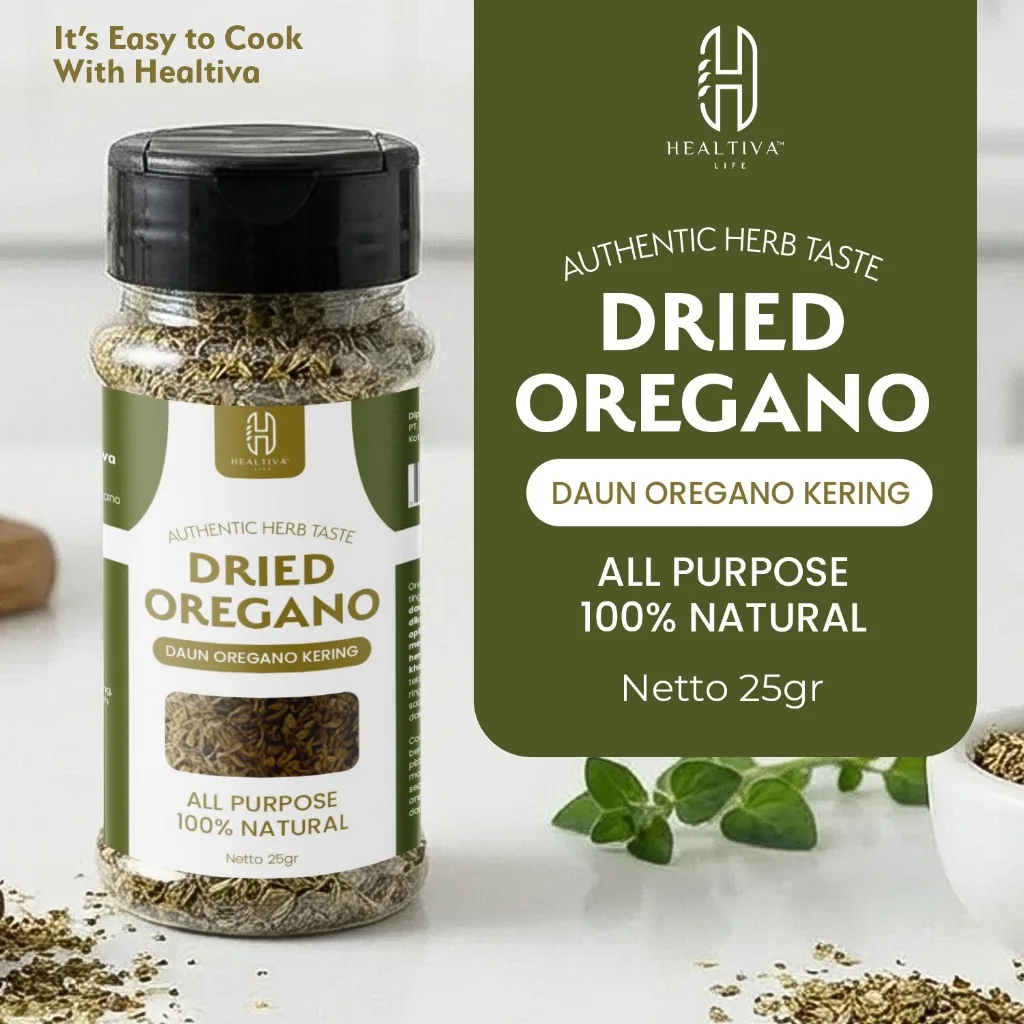 Daun Oregano Kering 25gr Dried Oregano Non MSG