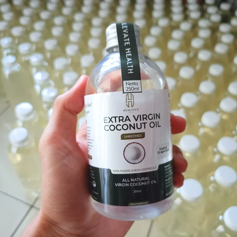 HEALTIVA VCO 250ml Minyak Kelapa Murni Extra Virgin Coconut Oil
