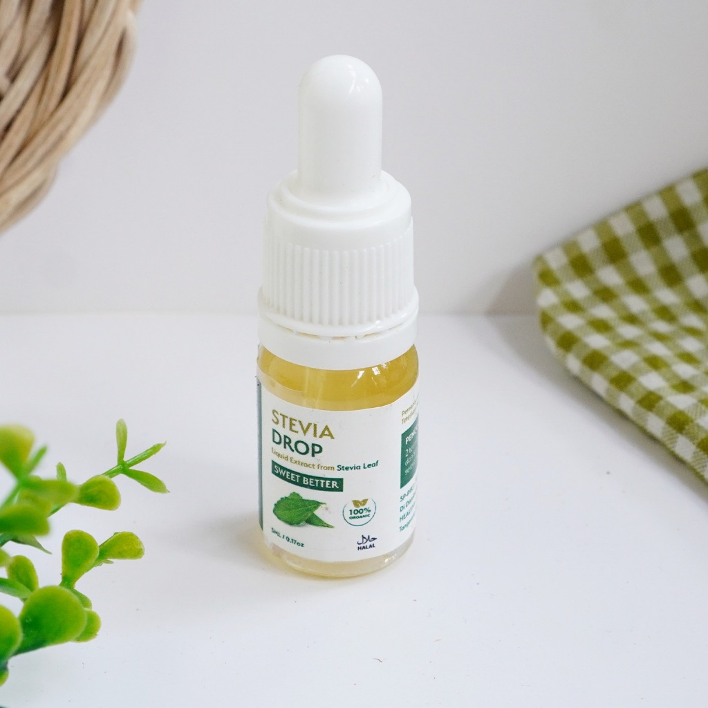 HEALTIVA Stevia Tetes Cair 5ml Natural Sweetener Pengganti Gula