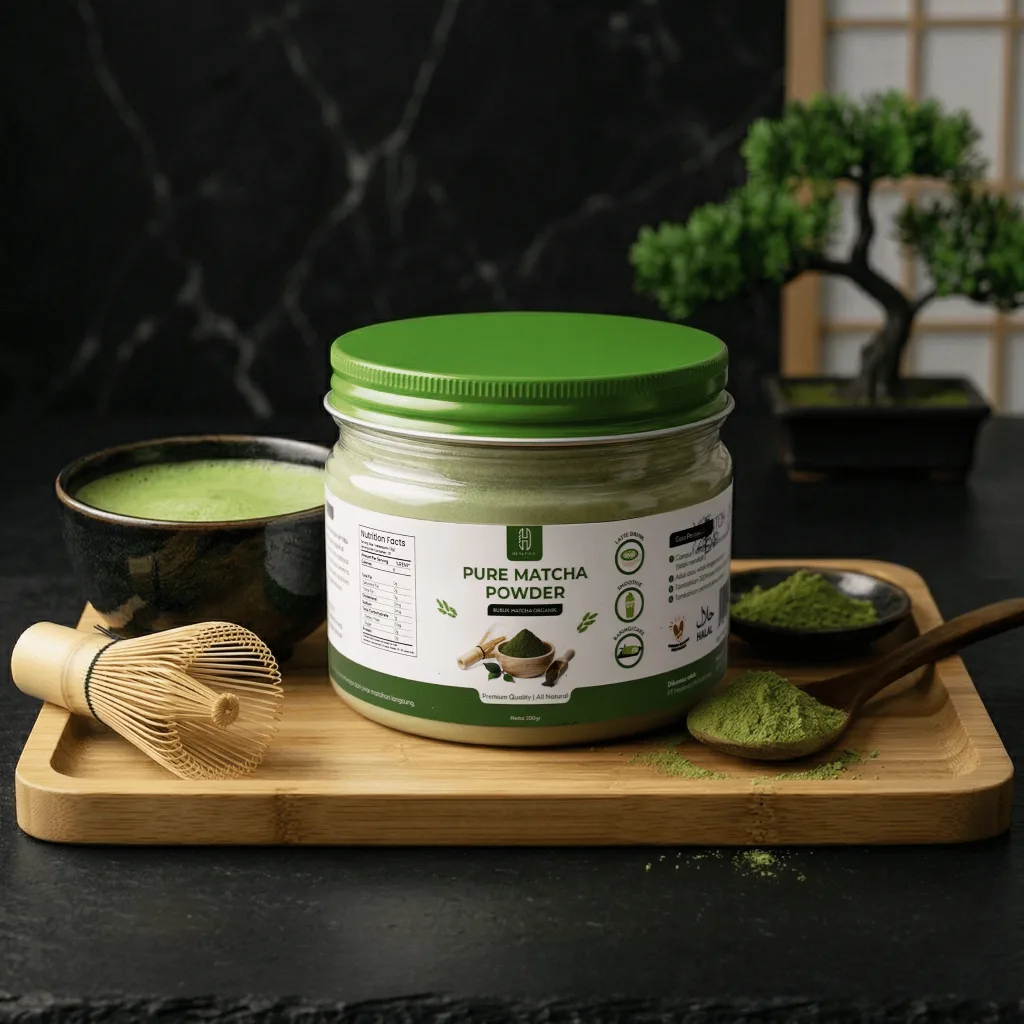 HEALTIVA Pure Matcha Powder 200gr Bubuk Matcha Premium Organik Original