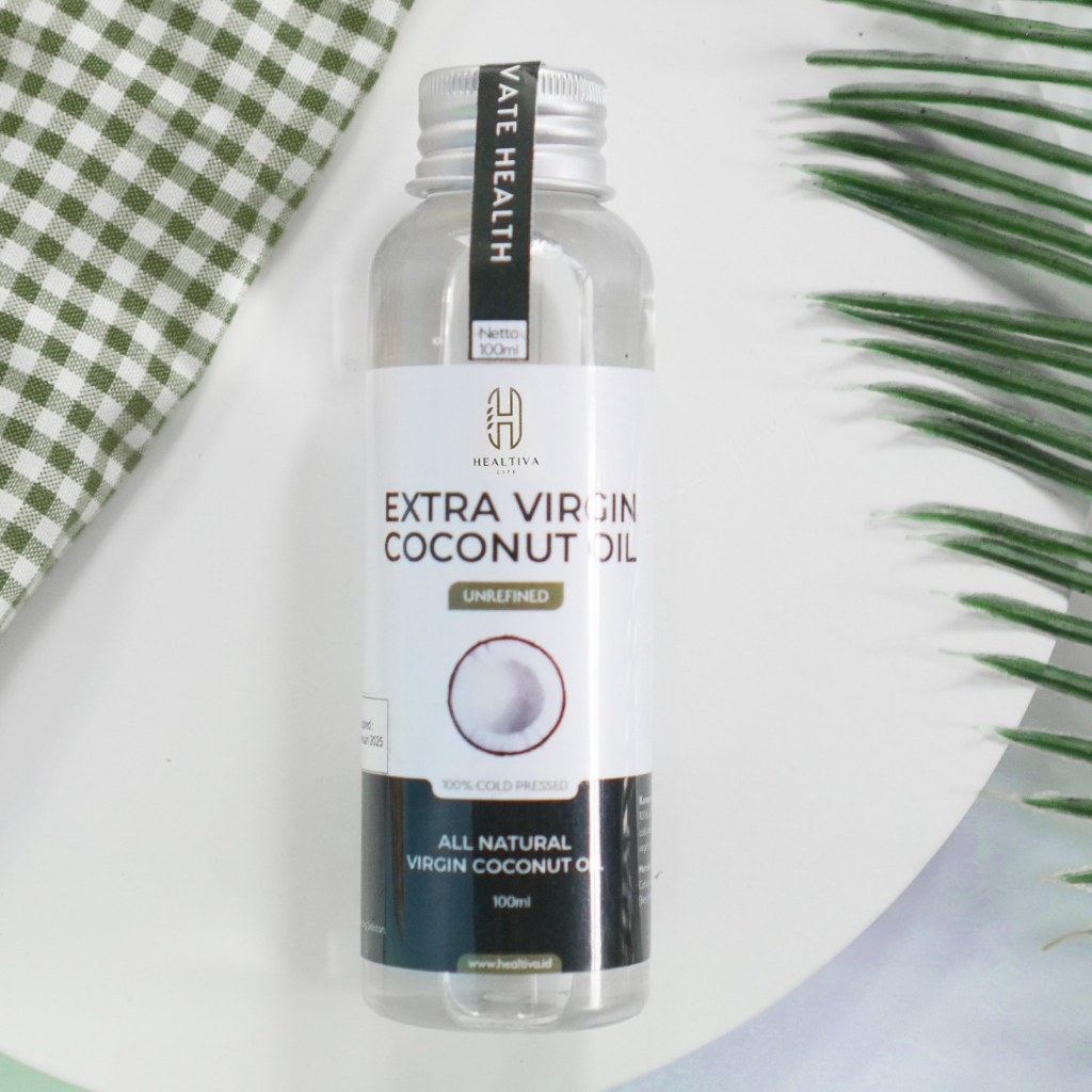 HEALTIVA VCO 100ml Minyak Kelapa Murni Extra Virgin Coconut Oil