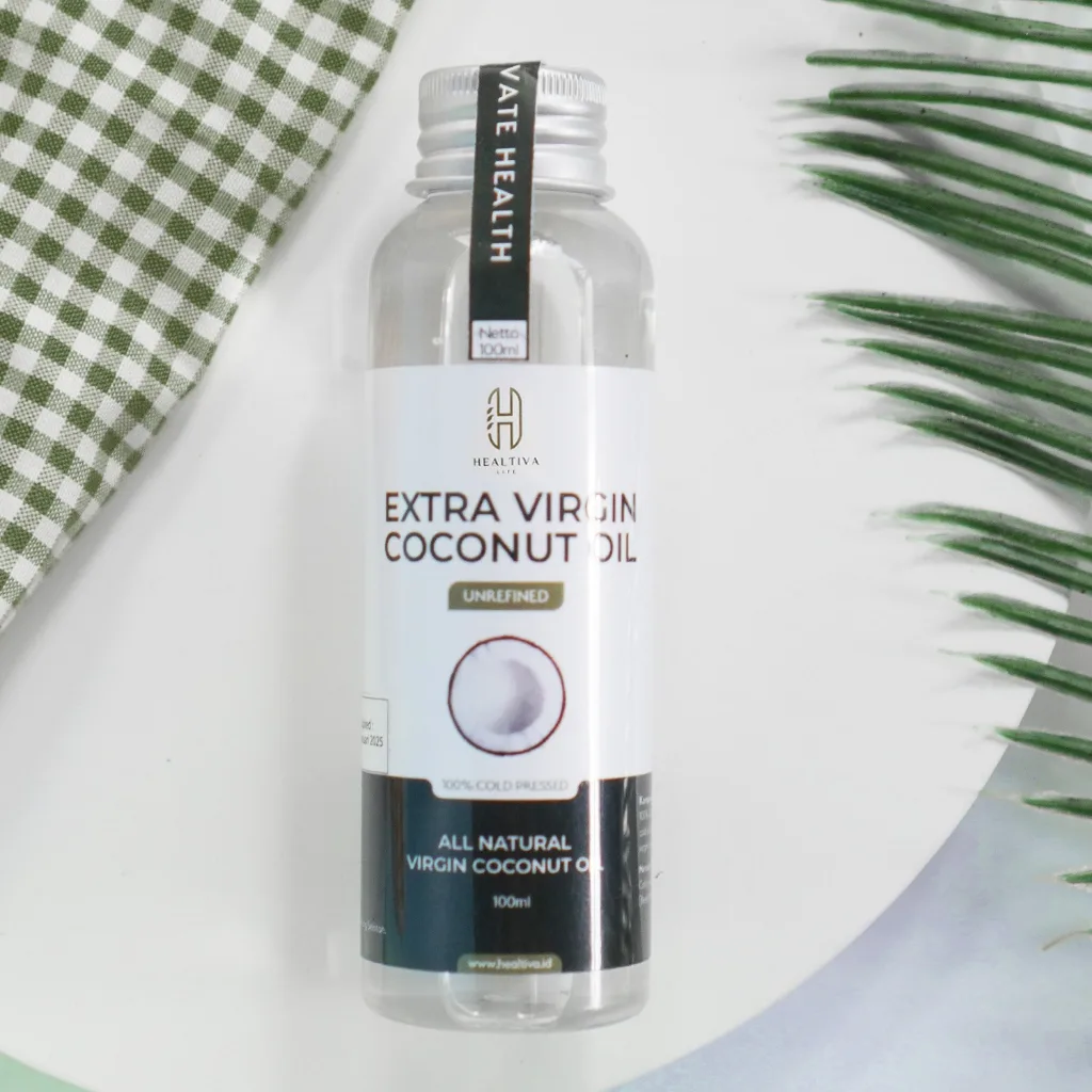 HEALTIVA VCO 100ml Minyak Kelapa Murni Extra Virgin Coconut Oil