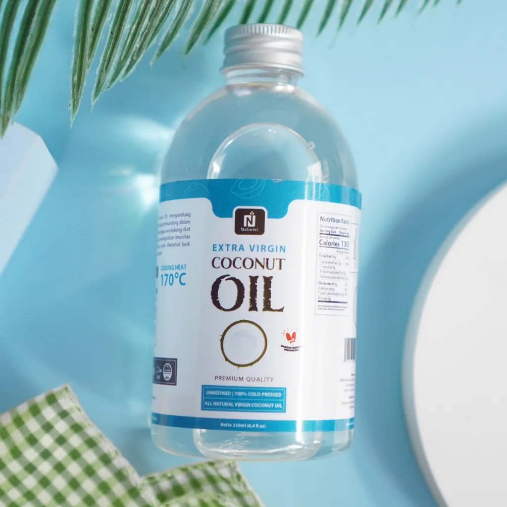 NATURIST Minyak VCO Kelapa Murni 250ml Virgin Coconut Oil Asli Cold Pressed