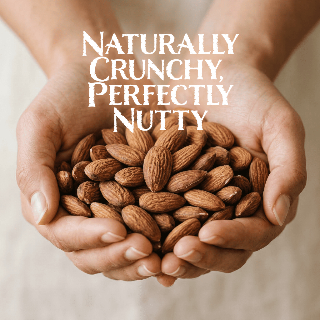 NATURIST Kacang Almond Roasted 250gr Almond Panggang Premium Snack Sehat Gurih Tanpa Pengawet