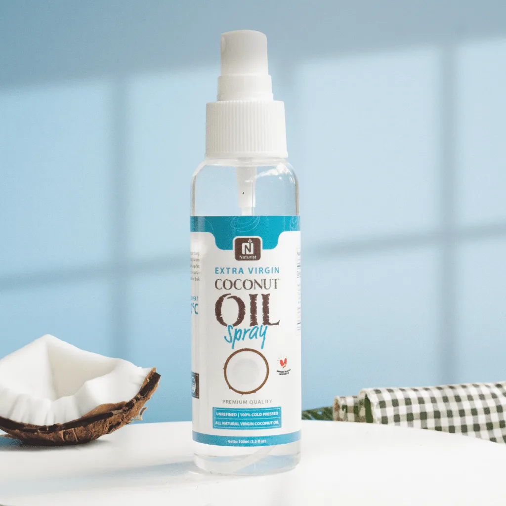 NATURIST Minyak Kelapa Murni VCO Spray 100ml Extra Virgin Coconut Oil
