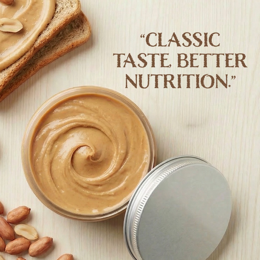 NATURIST Peanut Butter 280gr Creamy Selai Kacang Tinggi Protein Lemak Sehat Tanpa Pengawet Premium