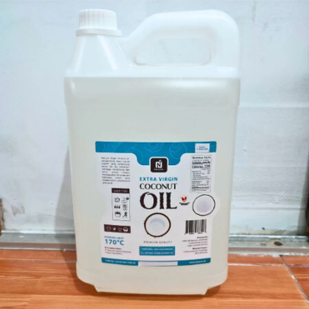 NATURIST Minyak Kelapa VCO 5L Virgin Coconut Oil Murni Coconut Oil Curah 5000ml