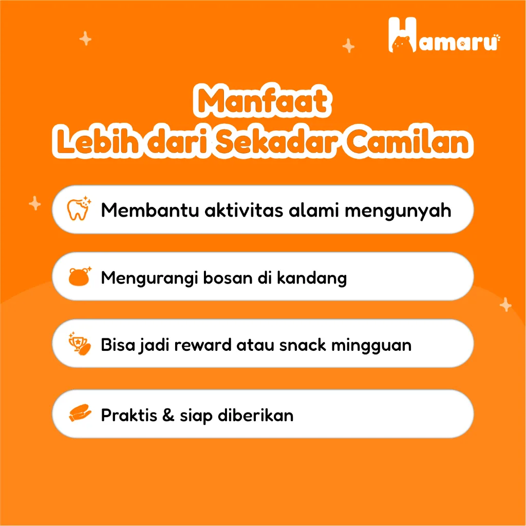 Hamaru Jagung Mini Corn Pakan Kering Hamster Cemilan Sehat Kaya Nutrisi
