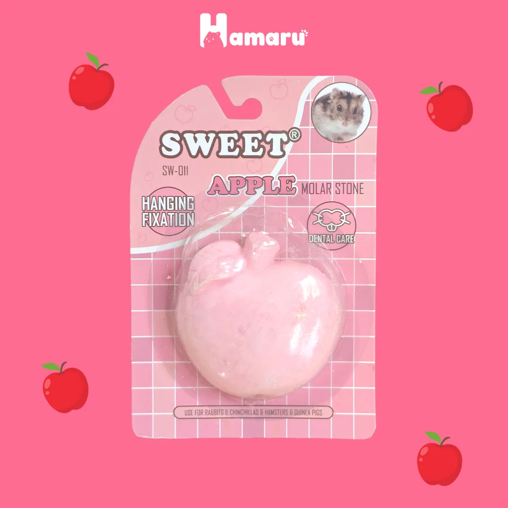 HAMARU Gnawing Stone Buah Batu Gigitan Hewan Hamster Bentuk Buah - Anggur