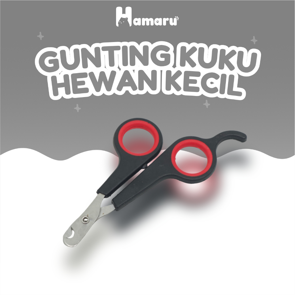 Hamaru Gunting Kuku Hewan Kecil Nail Clipper Hamster Small Pets