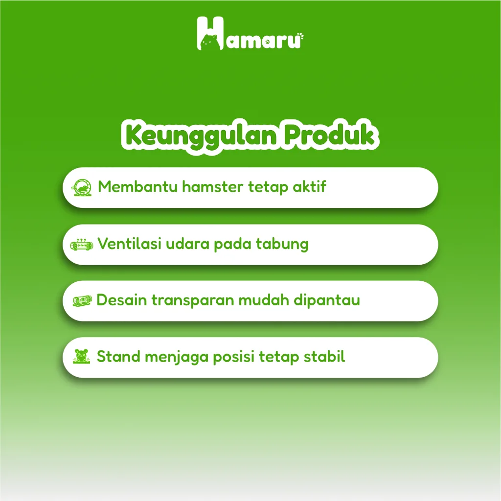 Hamaru Kora Kora Tunnel Hamster Mainan Terowongan Hamster Transparan Dengan Stand