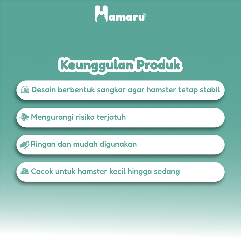 maru Safety Hamster Grab Alat Angkat dan Pindah Hamster Marmut Landak Mini Hewan Kecil