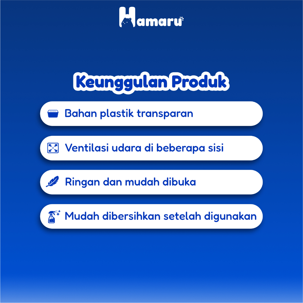 Hamaru Hamster Ball Jogging Bola Lari Mainan Accesories Hamster Marmut Landak Mini Hewan Kecil