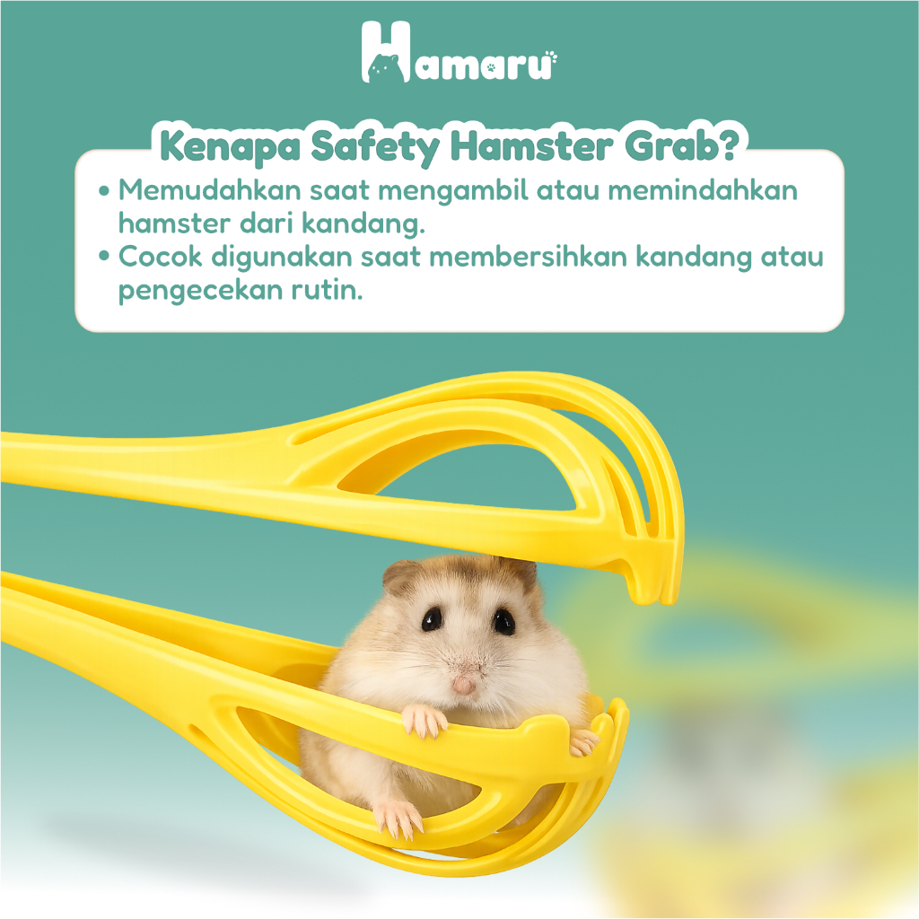 maru Safety Hamster Grab Alat Angkat dan Pindah Hamster Marmut Landak Mini Hewan Kecil
