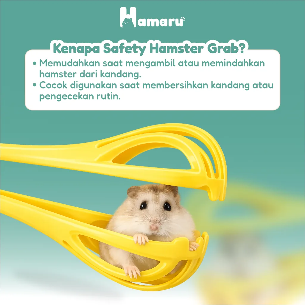 maru Safety Hamster Grab Alat Angkat dan Pindah Hamster Marmut Landak Mini Hewan Kecil