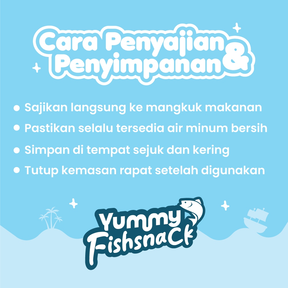 HAMARU Yummy Fishsnack Makanan Hamster Snack Camilan Protein Ikan Kering Sehat Bergizi