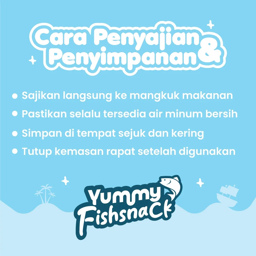 HAMARU Yummy Fishsnack Makanan Hamster Snack Camilan Protein Ikan Kering Sehat Bergizi