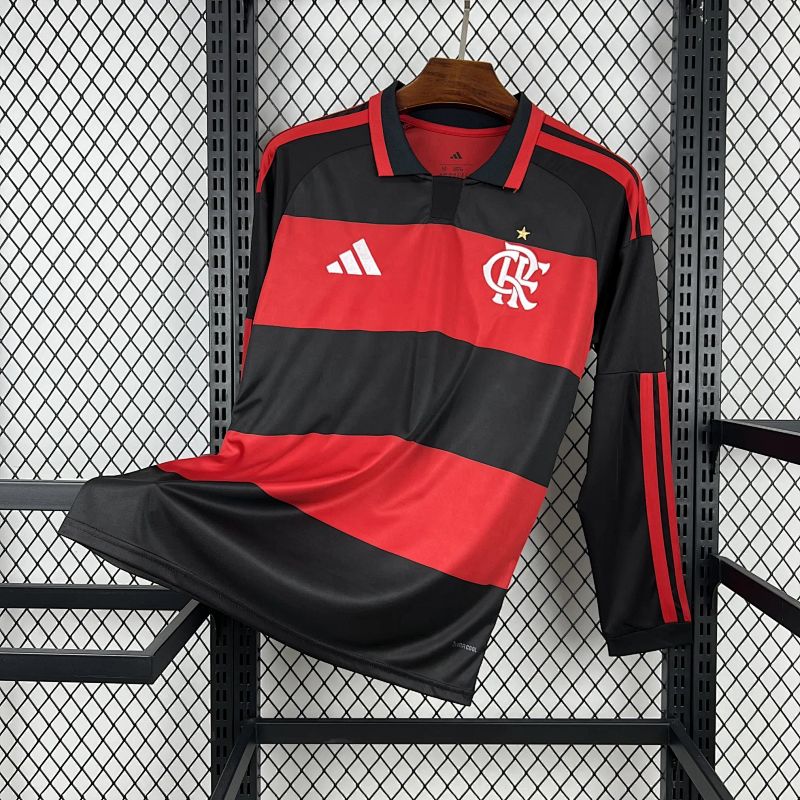 Flamengo 2026/27 Home Long Sleeve Jersey