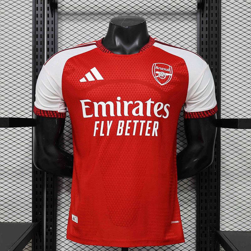 Arsenal Home 26/27 Player Version - Short Sleeve Lengan Pendek