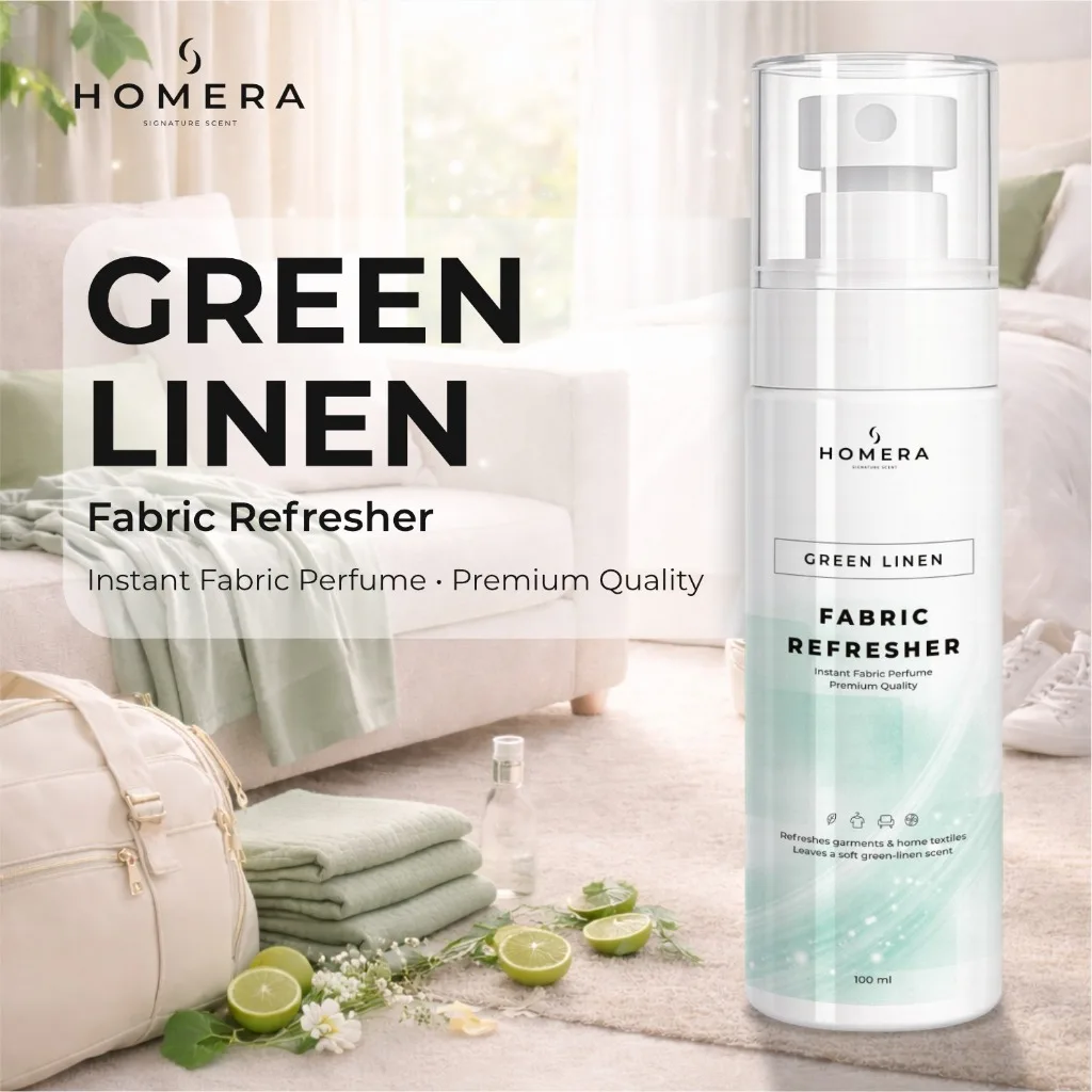 Fabric Refresher Green Linen 100ml