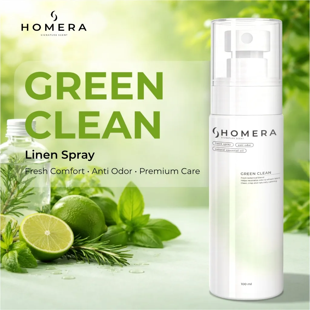Linen Spray Green Clean 100ml