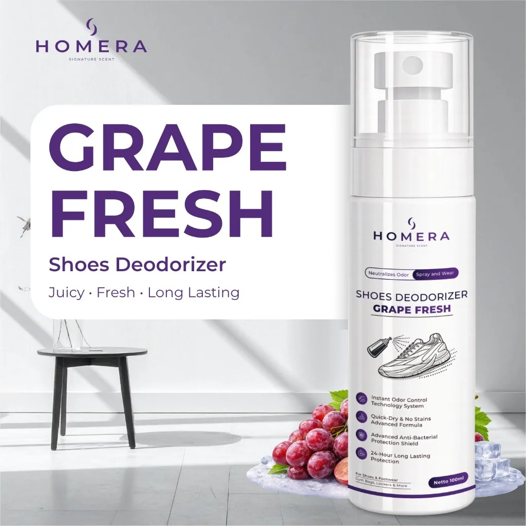 Shoes Deodorizer Grape Fresh 100ml