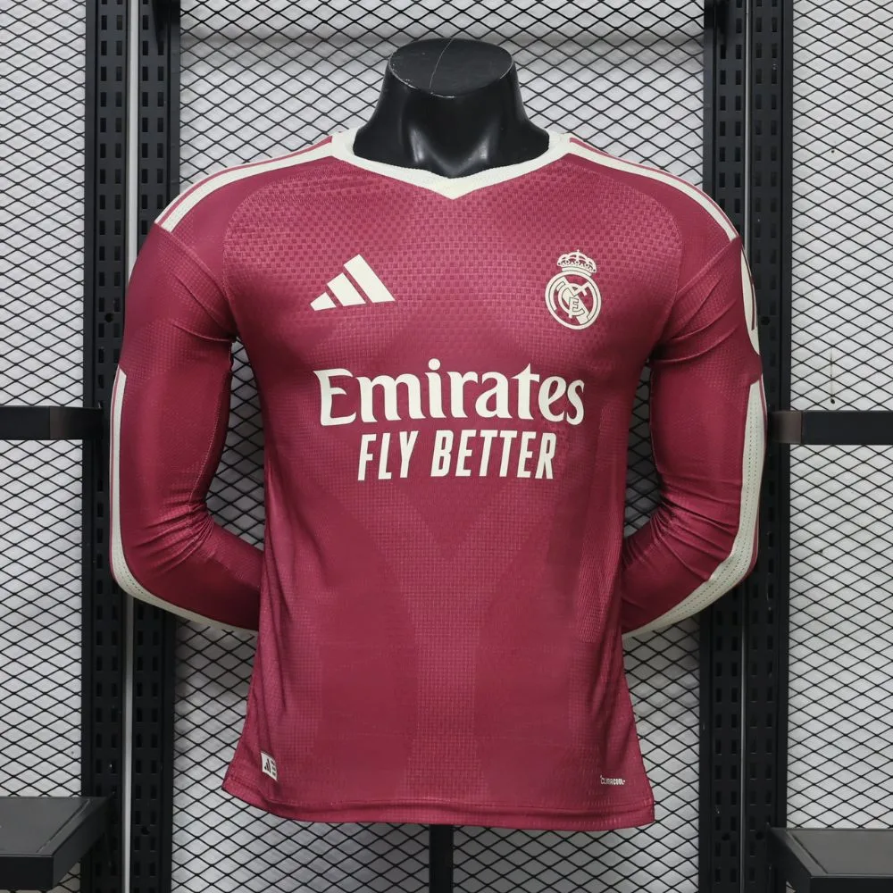 Real Madrid Third 26/27 Player Version - Long Sleeve Lengan Panjang