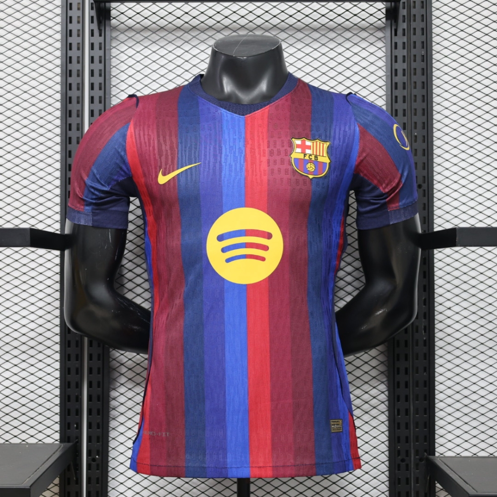 Barcelona Home 26/27 Player Version - Short Sleeve Lengan Pendek