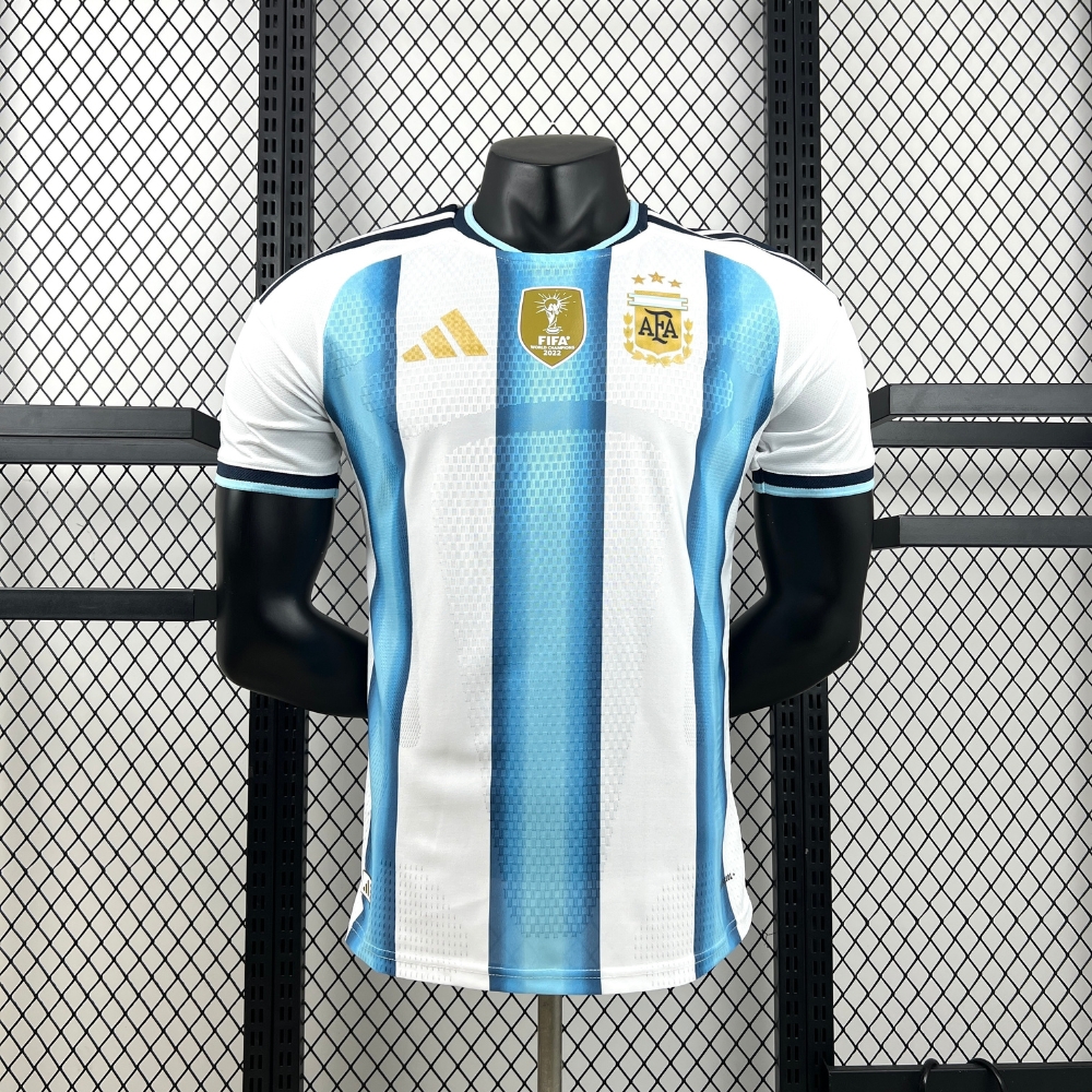 Argentina Home 2026 Player Version - Short Sleeve Lengan Pendek