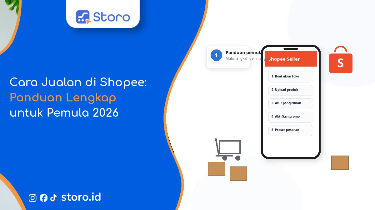 Cara Jualan di Shopee: Panduan Lengkap untuk Pemula 2026