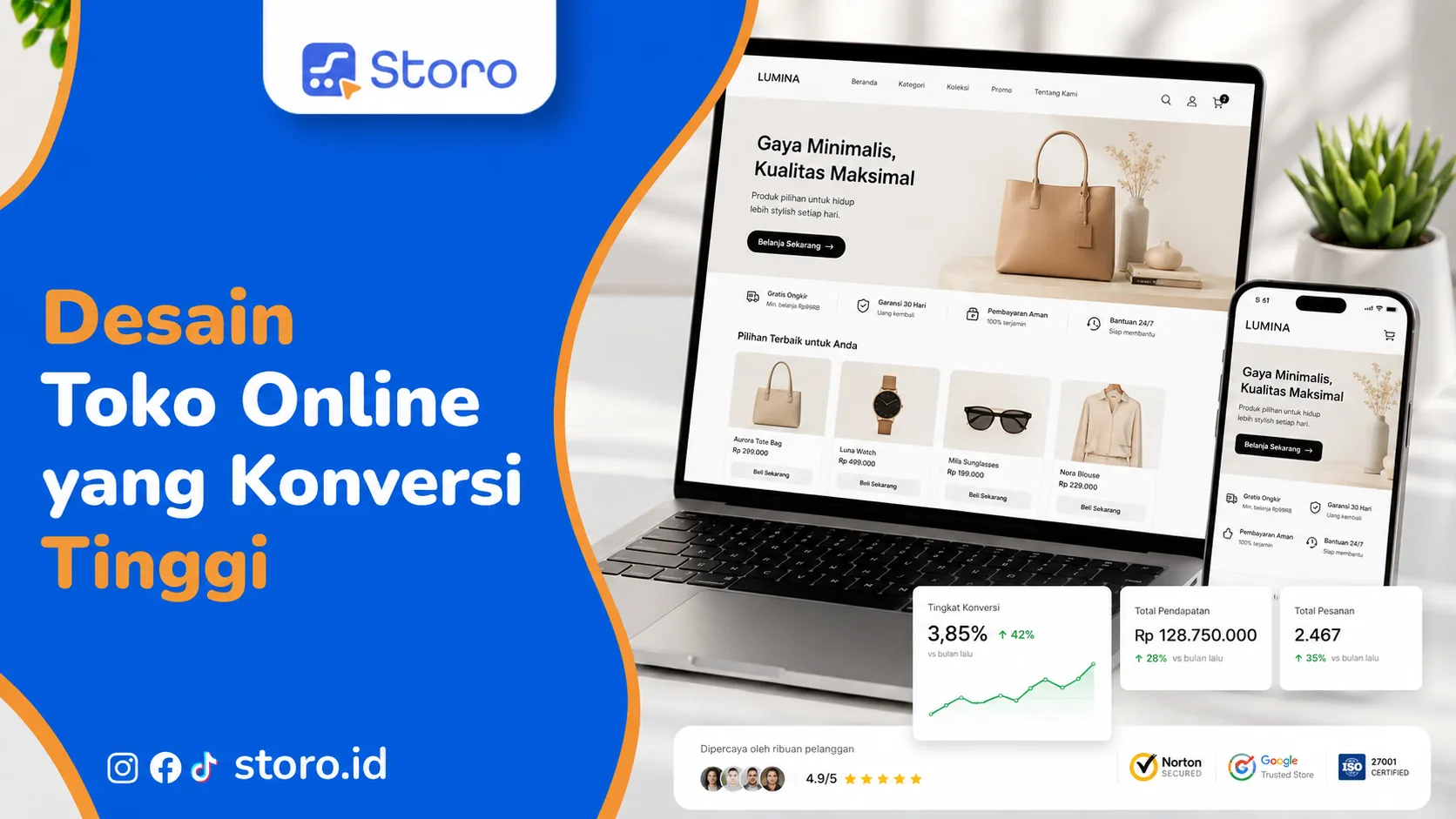 Desain Toko Online yang Konversi Tinggi