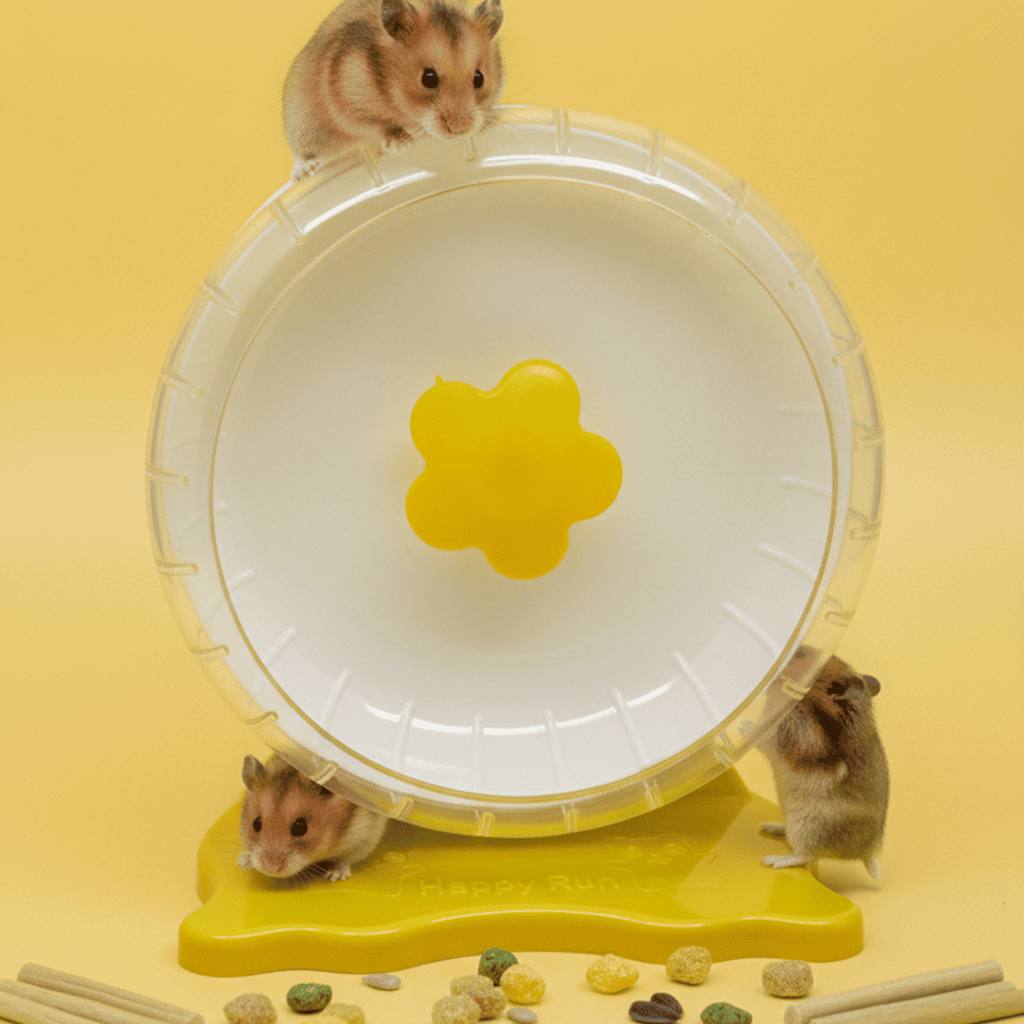 HAMARU Sweet Rolling Kincir Mainan & Latihan Olahraga Hamster Hewan Kecil