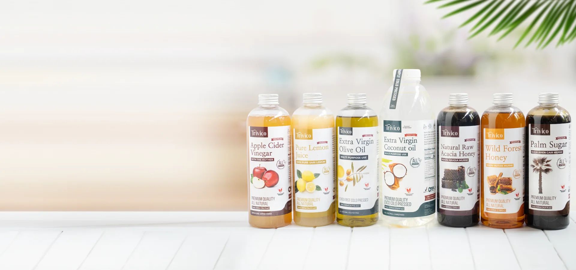 Trivico — produk sehat alami, VCO murni & premium